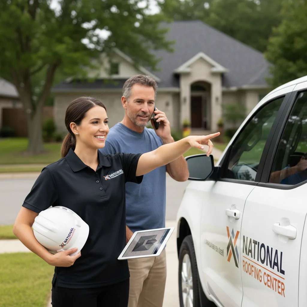 National Roofing Center customer support in Wortham